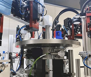 Automation for thrust bearing production