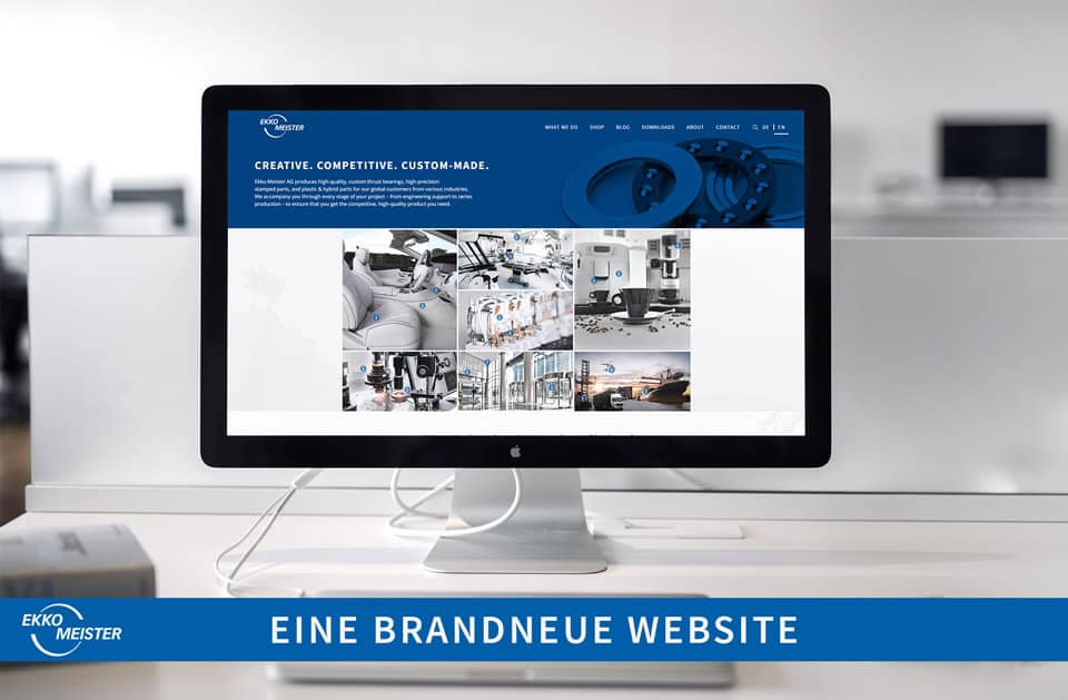 Ekko-Meister brandneue Website