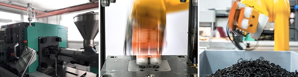 Automation for plastic injection